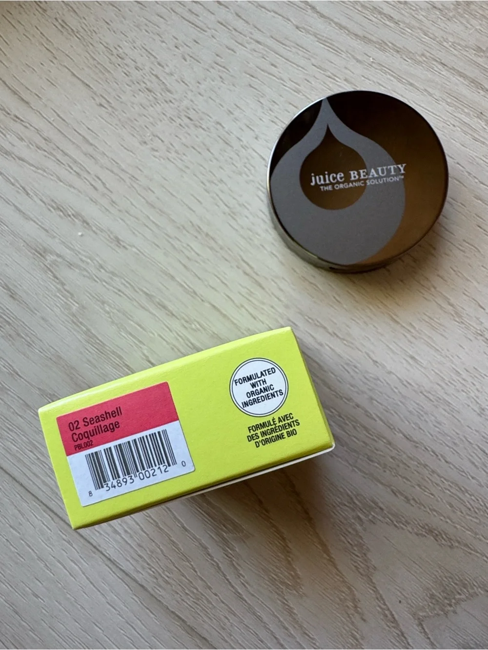 NEW Juice Beauty Last Looks Cream Blush — Seashell